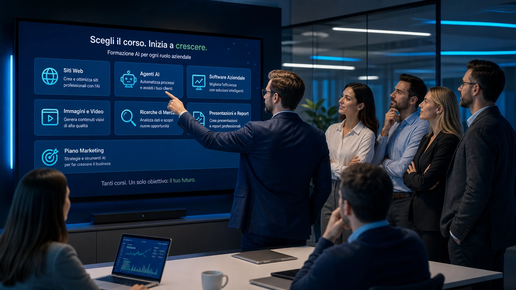 Formazione AI pratica per team aziendali